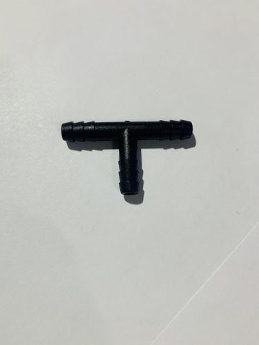 Переходник Т 6 мм, черный, стандартный (код_4870)