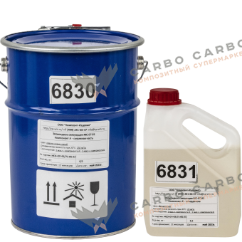 Матричное связующее, высокотемпературное МС-ЕТ-01 Комплект 6 кг