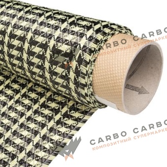 Углеарамидный микс Cell 3К, 240г/м², 1000мм