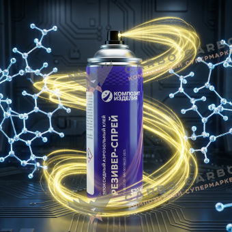 Образец: Эпоксидный клей-спрей Резивер-спрей, 520мл