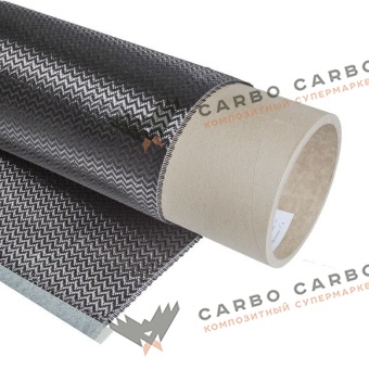 Углеродная ткань зигзаги 3К-1000-240