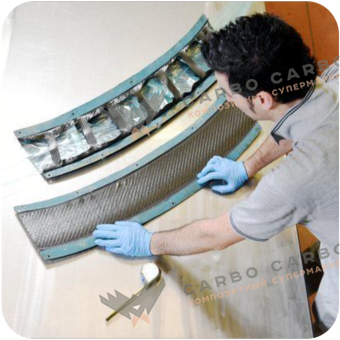 Препрег для производства композитных оснасток (200гр) CM Preg F-T01 200/1250 CP201 45