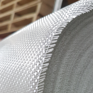 Стеклоткань 300г/м² Саржа/Twill "Толстая нить" 10x7нитей/см, 1000мм #7213
