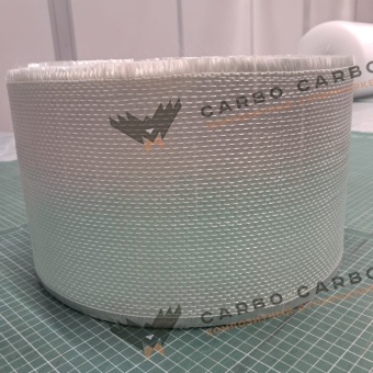 Стеклолента 400 г/м² Полотно, 200мм #7328