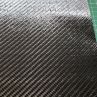 Препрег на основе углеткани "Видовой" 200г/м² Саржа/Twill, 1000мм #7468