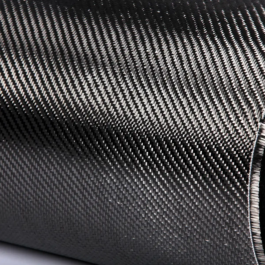 Углеродная ткань 200г/м² Саржа/Twill стабилизированная, 1250мм #7077