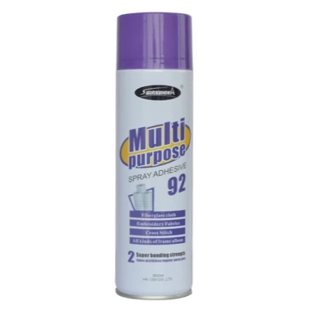 Клей-спрей Sprayidea 92 на основе синтетического каучука, 600мл #7318