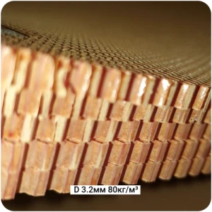 Арамидные соты КорАмид CP-CNC-3.2-80 80кг/м³