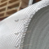Стеклоткань 300г/м² Саржа/Twill "Толстая нить" 10x7нитей/см, 1000мм #7213