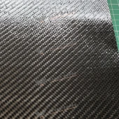 Препрег на основе углеткани "Видовой" 200г/м² Саржа/Twill, 1000мм #7468